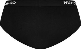 HUGO BOSS Mens 3 Pack of Hip Briefs - Black - Size: 37/36/32