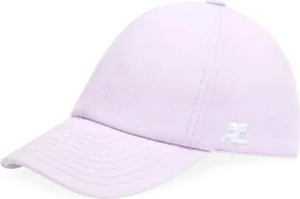 Courr&egrave;ges Light Pink Signature Solid Baseball Hat