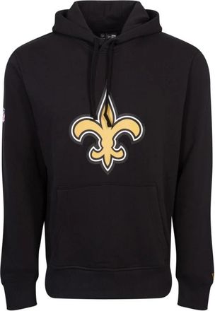New Era Zwarte Saints Team Logo Hoodie - Heren - Hoodies - Zwart - 2XS - Hoodies & sweatvesten