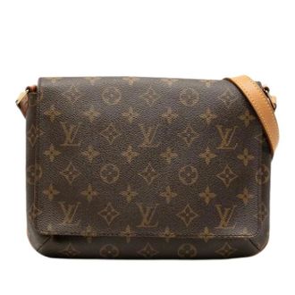 Louis Vuitton Pre-owned Cross Body Bags, female, Brown, Size: ONE SIZE Pre-owned Musette Tango