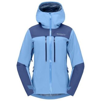 Norr&oslash;na Trollveggen GORE-TEX Pro Light Jacket Regenjacke f&uuml;r Damen | blau