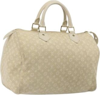 Louis Vuitton Pre-owned Monogram Mini Lin Hand Bag - - Pre-owned - Donna - Beige - ONE SIZE