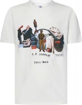 C.P. Company C.p. Company, Uomo, Top, Bianco, M, new