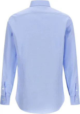 Barba Oxford Cotton Shirt - Blue