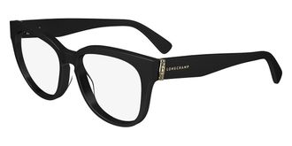 Longchamp Womens 52 mm Black Opticals