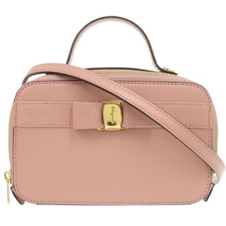 Ferragamo Leather Shoulder Bag (Pre-Owned)