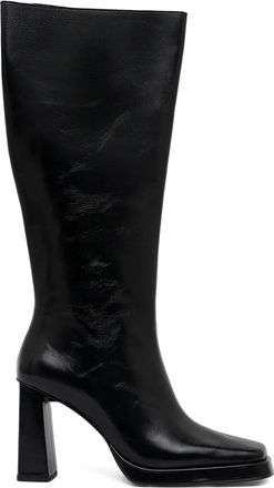 Jeffrey Campbell Stivali Maximal-3 con punta quadrata - Nero