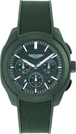 Aston Martin Thrill Crt Mens Green Watch MTRC1S605 Silicone - One Size