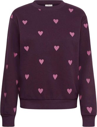 Kaffe Felpa - - Sweatshirts & Hoodies - Donna - Viola - M
