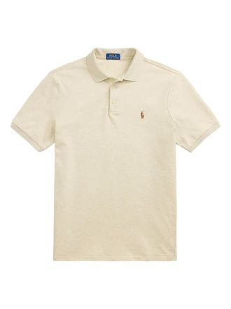 Polo Ralph Lauren Polo Pony-embroidered polo shirt - Neutrals