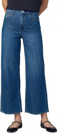 Joe's Mia High Rise Wide Leg Ankle Pant In Blue