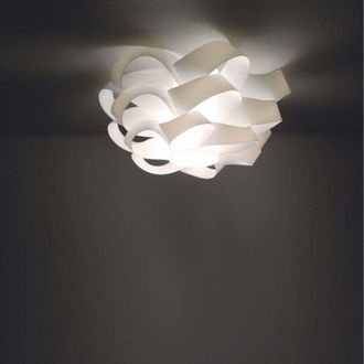 Linea Zero Linea Zero - Cloud Plaf&oacute;n Blanco Con Dos Luces Di&aacute;metro 75x H36 Cm