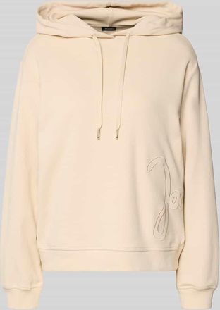 Joop Hoodie mit Label-Stitching Modell Tansu in Beige, Größe 34
