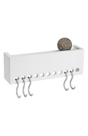 Nomess So-Hooked Mini 30 Wall Rack in White at Nordstrom