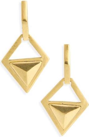 Karine Sultan Angular Statement Earrings in Gold at Nordstrom Rack