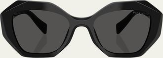 Prada PR 16WS Geometric Sunglasses
