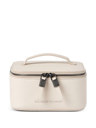 Brunello Cucinelli Brunello Cucinelli Leather Vanity Case