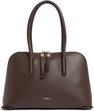 Furla Atmosfera Dome Tote in Cioccolato at Nordstrom Rack