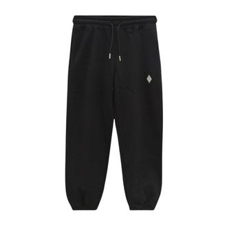 Marcelo Burlon Pantalone Sportivo - male - Marcelo Burlon - Sweatpants - Black - 10 Y - Kids