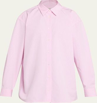 Toteme Classic Tumbled Striped Shirt