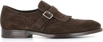 Henderson Single Buckle - Heren - Nette schoenen - Bruin - 42 1/2 EU - Leer - Schoenen