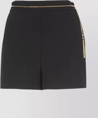 Elisabetta Franchi crepe tailored shorts