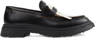 Camper Twins Walden loafers met franje - Zwart