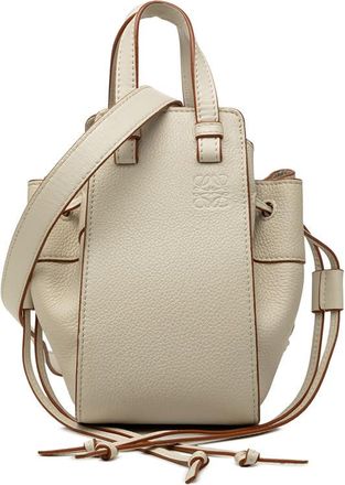 Loewe Pre-owned Loewe Mini Grained Calfskin Hammock Bag Ladies IRA2NF6DFAWSKDMC