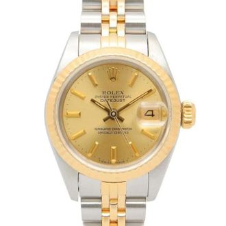 Rolex Pre-owned Datejust Polshorloge - Dames - Vintage Sieraden - Geel - ONE Size - Vintage