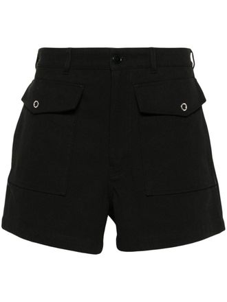 Acne Studios twill shorts - Black