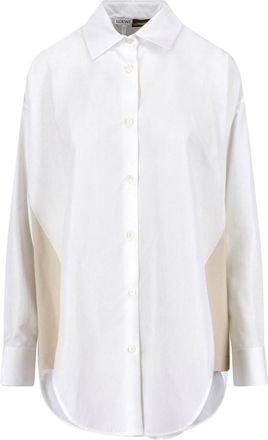 Loewe Camicia In Popeline Di Cotone