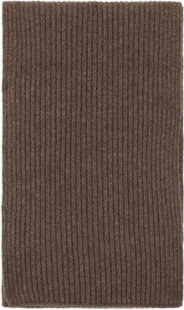 Malo ribbed scarf - Bruin