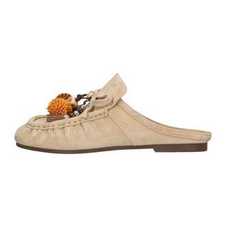 Stefano Lauran 2901 Loafers - Dames - Schoenen - Beige - Maat: 41 EU Leer