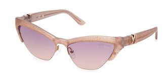 Guess GM00006 57Z Womens Sunglasses Brown Size 59