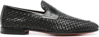 Santoni Gwendal loafers - Zwart