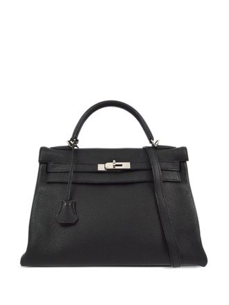 Hermès 2011 Kelly Retourne 32 two-way handbag - Black