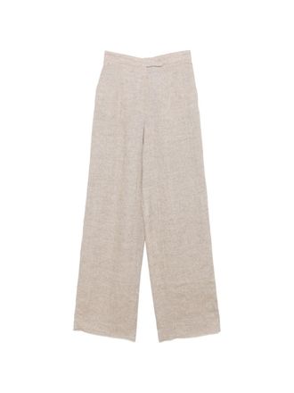 Emporio Armani Womens Trousers Beige
