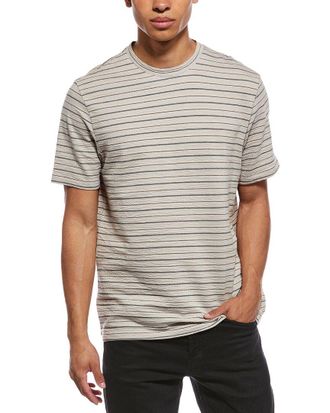 Scotch & Soda Seersucker Texture Stripe T-Shirt