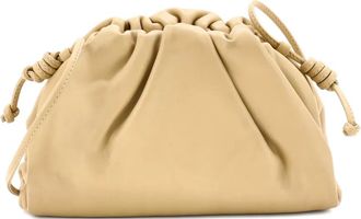 Bottega Veneta Borsa a tracolla The Pouch mini in pelle - Giallo