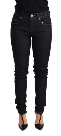 Acht Skinny Jeans Donker Washed