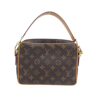 Louis Vuitton Pre-owned Coated Canvas Shoulder Bag - Dames - Pre-owned - Bruin - Maat: ONE Size