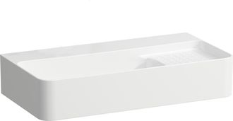 Laufen Laufen - Val Lavabo Sobre Encimera Compact, Sin Agujero Para Grifo