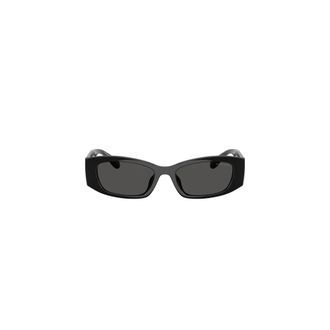 Michael Kors Rhodes Zonnebril - Dames - Accessoires - Zwart - Maat: 52 MM Polyamide