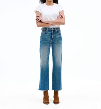 Slvrlake Denim High-Rise Grace Crop Jeans In Blue Bird