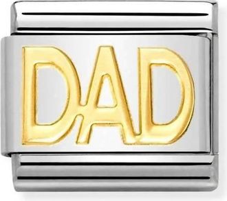 Nomination Unisex Family Links Bracelet In Dad