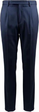 Tagliatore Cargo Broeken - Heren - Nette broeken - Blauw - S - Leer - Broeken