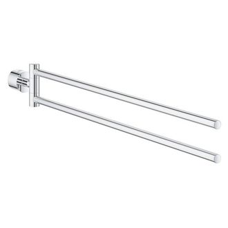 GROHE Atrio Handdoekhouder - 48.9cm - dubbel - draaibaar - chroom