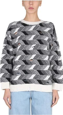 Missoni Dames, Truien, Veelkleurig, Maat: S Wol