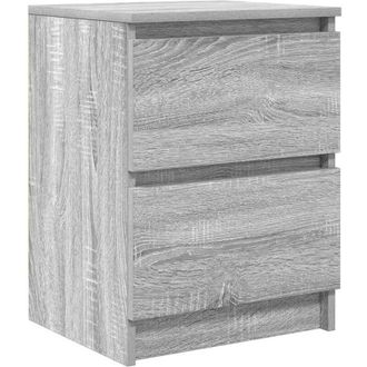 vidaXL Mueble De Tv Sonoma Gris 40x35x54 Cm Madera De Ingenier&iacute;a Vidaxl