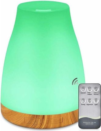 OEM Difusor De Aceites Esenciales De 300 Ml, Difusor De Aromaterapia, Humidificador Ultras&oacute;nico De Aroma, Luz Led Con 7 Colores Cambiantes, Modos Ajustabl